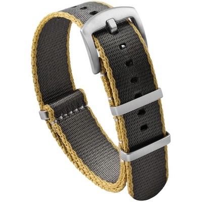 watchdives Nylon-Uhrenarmband 18 mm 20 mm 22 mm, Mehrfarbig Ersatz-Uhrenarmbä...