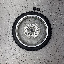 05 KX65 Front Wheel Complete 14 Rim Genuine O...