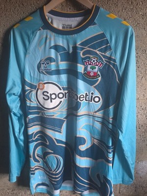 SOUTHAMPTON FC 2022-23 HUMMEL AWAY SHIRT Gr. Medium Herren Neu ohne Etikett selten retro