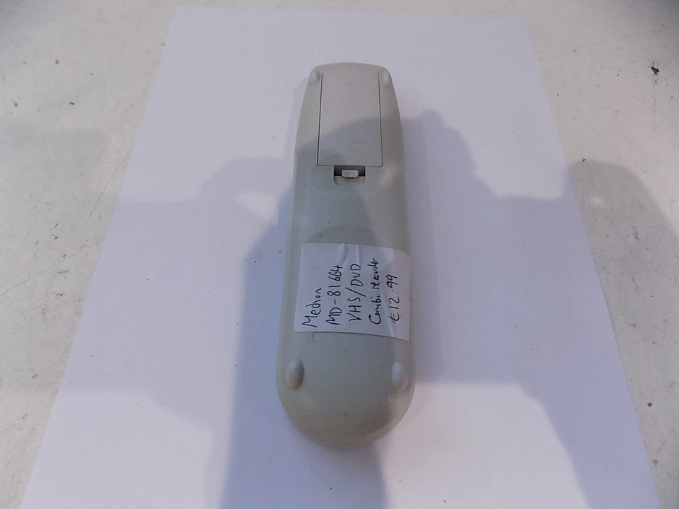 Medion MD-81664 VHS DVD Kombirecorder Fernbedienung getestet original offiziell - Bild 3 von 4