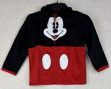 Disney Jumping Beans Mickey Mouse Full Zip Hoodie Sweatshirt Kids Unisex 5T