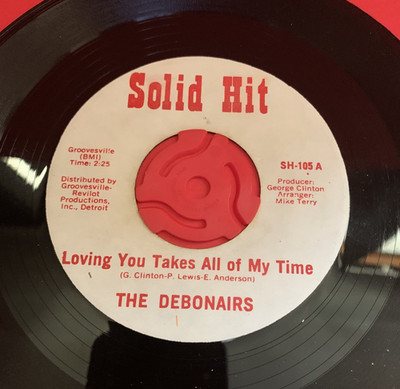 The Debonairs    - Loving You Takes All Of My Time  Solid Hit  -  Northern Soul