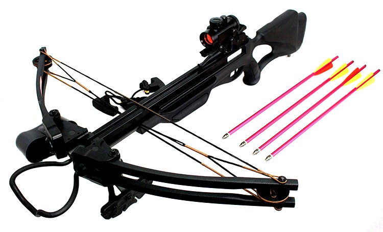 Package Red Dot Scope Arrows Quiver And Cocking Device