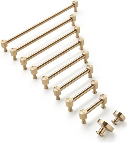 Signature Hardware SH553177CHBR Orwell 5-1/16" C2C Cabinet Pull-Champagne Bronze - Picture 2 of 9