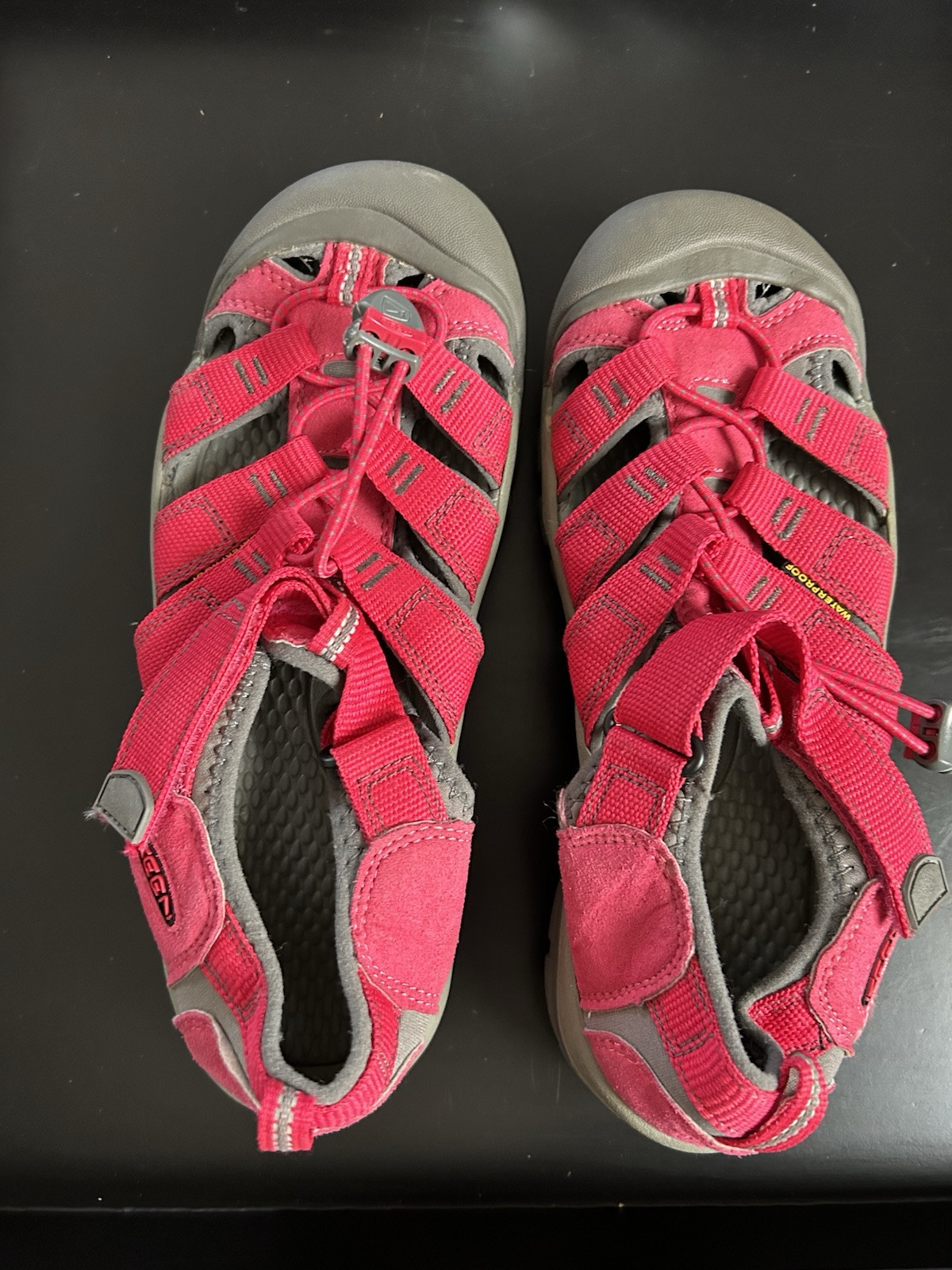 Sandali KEEN Newport H2 donna rosa taglia 6 sport escursionismo punta chiusa impermeabili