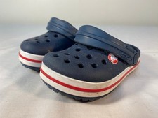 CROCS Crocband Clogs Children Kids Toddler Blue Slip On - C 6