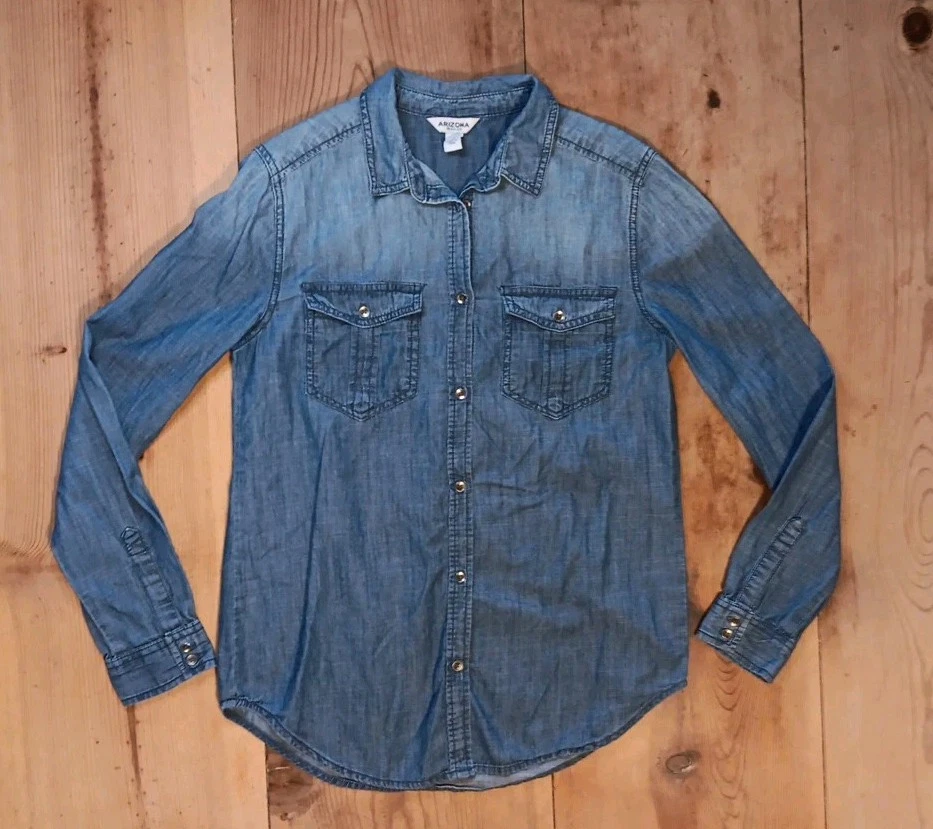 Top court sans manches en jean HARIA BLEU ROYAL