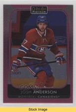 2021-22 O-Pee-Chee Platinum Matte Pink Josh Anderson #106 READ 1p2j