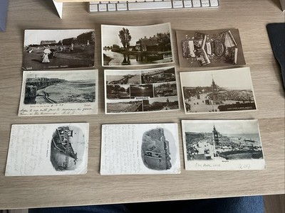 ''MARGATE'' SCHÖNE SAMMLUNG VON 9 x POSTKARTEN ANFANG 1900. INKL. ECHTFOTO. ANSEHEN!