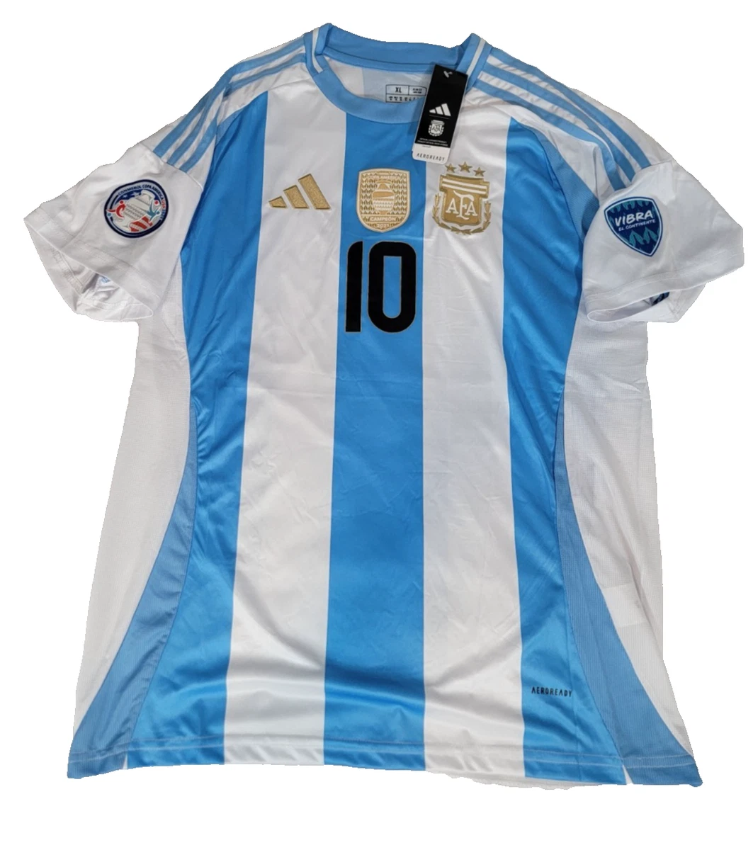Nouveau Maillot Foot Equipe de Argentine (Messi 10) Exterieur 2018/2019