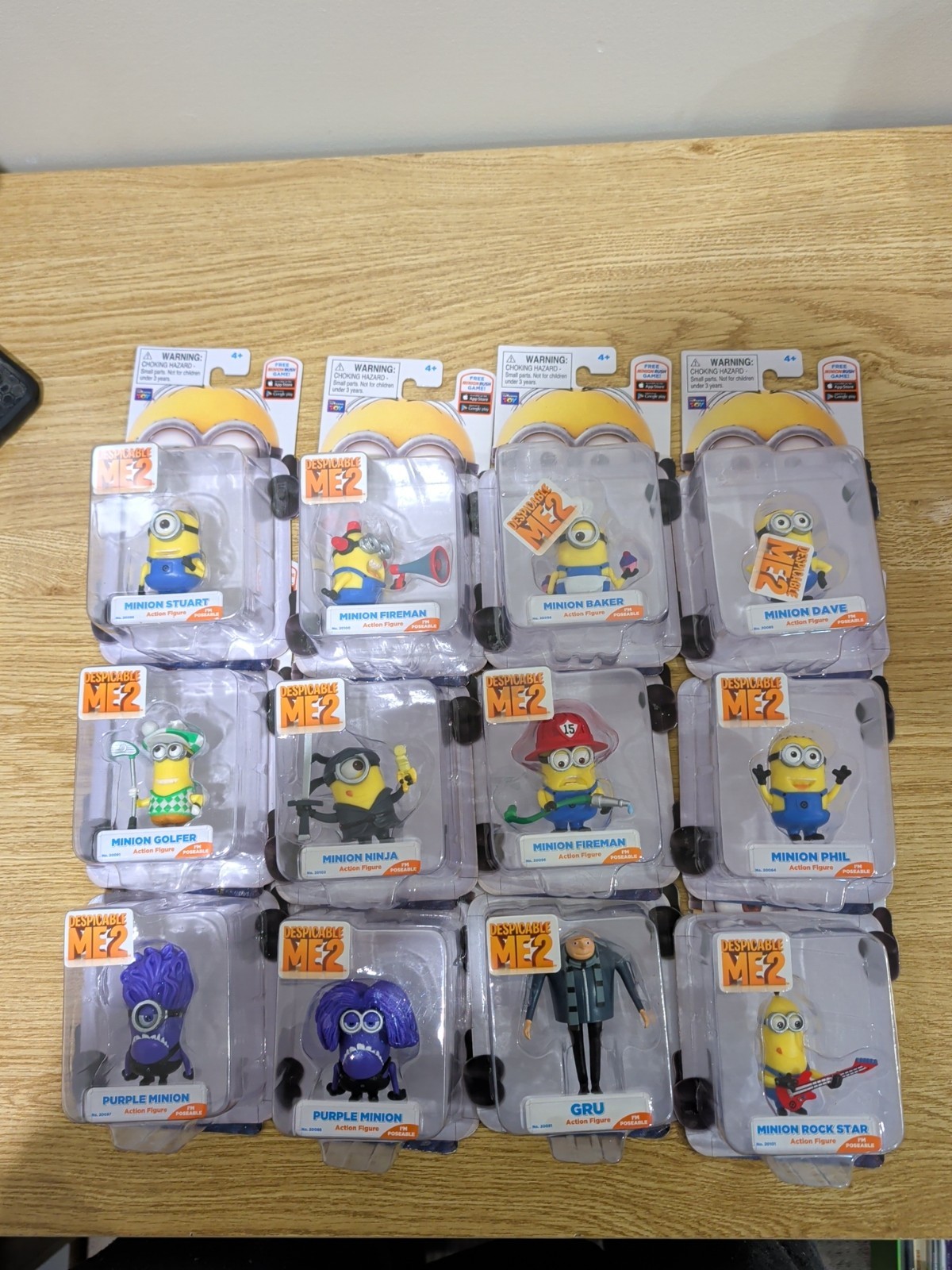 фигурки Rare Collectible Despicable Me 2