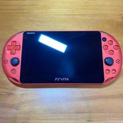 PlayStation®Vita PSVITA 2000 Metallic Red Console 6263 From Japan | eBay