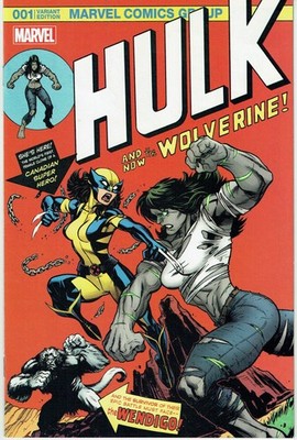 HULK #1 Cover A by ED MCGUINNESS HALL of COMICS Variant