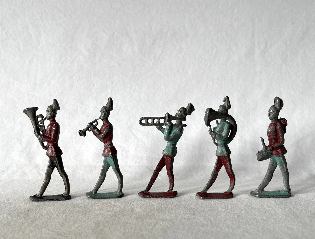 Figurines Soldats Fenncast Fanfare Militaire 1:32 (54 Mm) - 21-50 Pièces - Occasion
