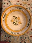 SLANGL POTTERY BOWL TERRA ROSE TULIP MADE IN TRENTON USA