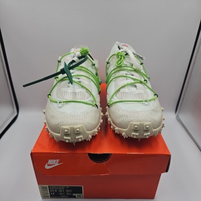 Nike Off-White x Waffle Racer Electric Green White CD8180-100 Women s Size 8.5