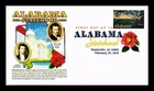 US COVER ALABAMA STATEHOOD BICENTENNIAL FDC PICTORIAL CANCEL PANDA CACHET