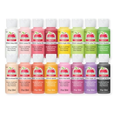 , Fruity Fusion 16 Piece Paint Set, Perfect for DIY Arts and Crafts Projects