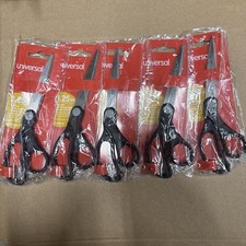 Universal Office Products 92010 Economy Scissors 5 Pack Crafting Sewing Quilting