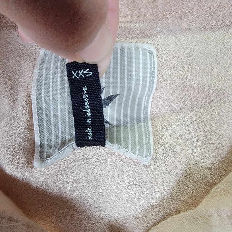 One Teaspoon Embroidered Harem Pants Boho Button Fly Extra Extra Small XXS - Image 4 of 4