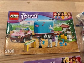 LEGO&reg; Friends Off-Road Vehicle with Horse Trailer & Foal / Set 3186 41003 | Used