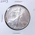 U.S. Mint American Eagle 2003 1 oz .999 Fine Silver Business Strike Coin
