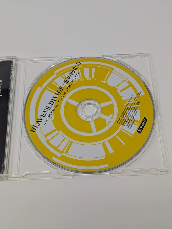 CD METAL GEAR SOLID PEACE WALKER  HEAVENS DIVIDE Sound Track Music Konami - Image 3 of 4