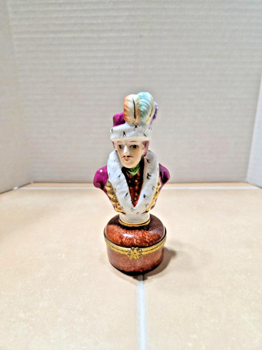 Trinket Box, Limoges China, Joachim Murat
