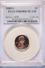 2000 S Lincoln Cent, Gem Proof, PGS PR69RD DCAM, Magnificent Modern Lincoln!