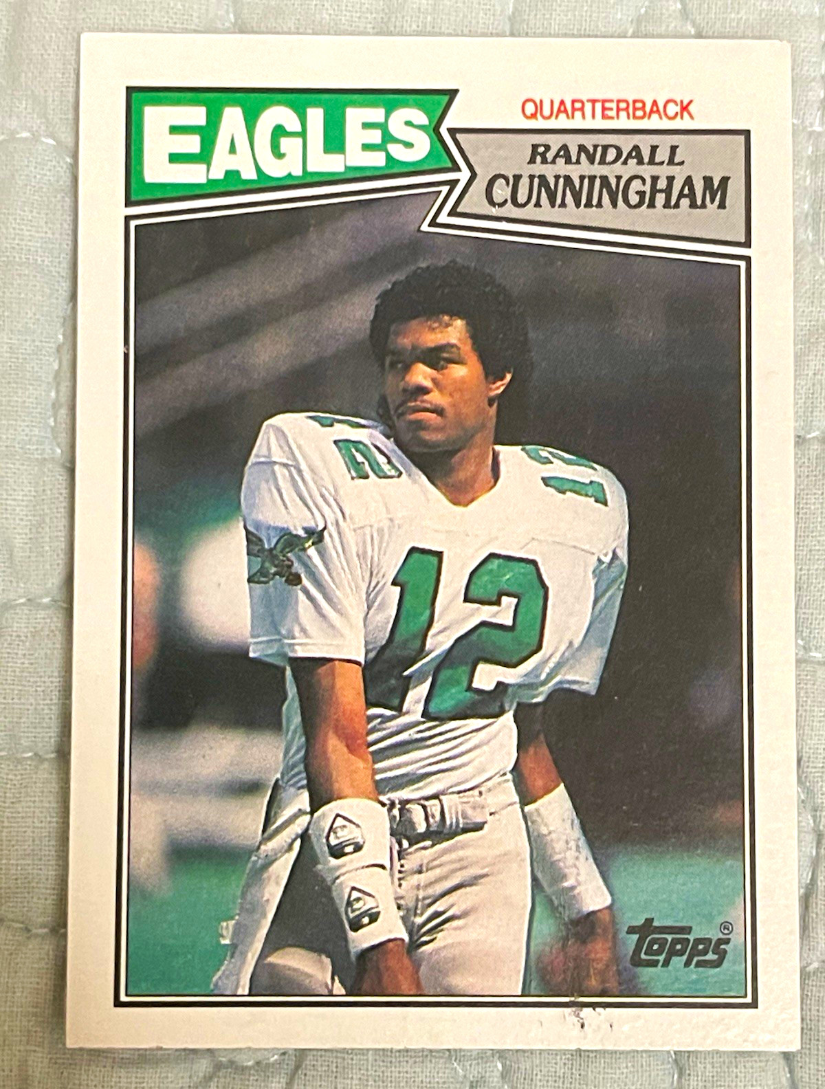 Topps 1987 Topps Randall Cunningham RC #296 Philadelphia Eagles Base Set