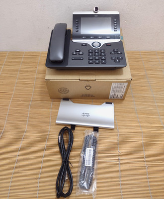 Neu Cisco CP-8865-3PCC-K9 IP Phone 8865 with MPP Firmware Charcoal New Open Box