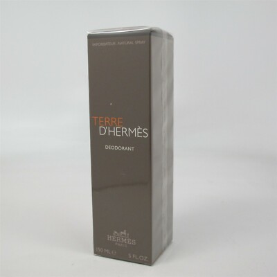 TERRE D'HERMES by Hermes 150 ml/ 5.0 oz Deodorant Spray NIB
