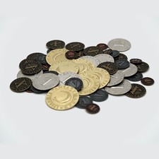 Assorted Pirate Doubloon-Themed Coins for Gaming 