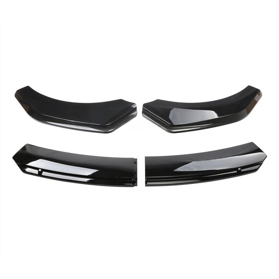 For Infiniti M35 M35h M37 M45 Car Front Bumper Lip Spoiler With /Strut Rods - Изображение 3 из 4