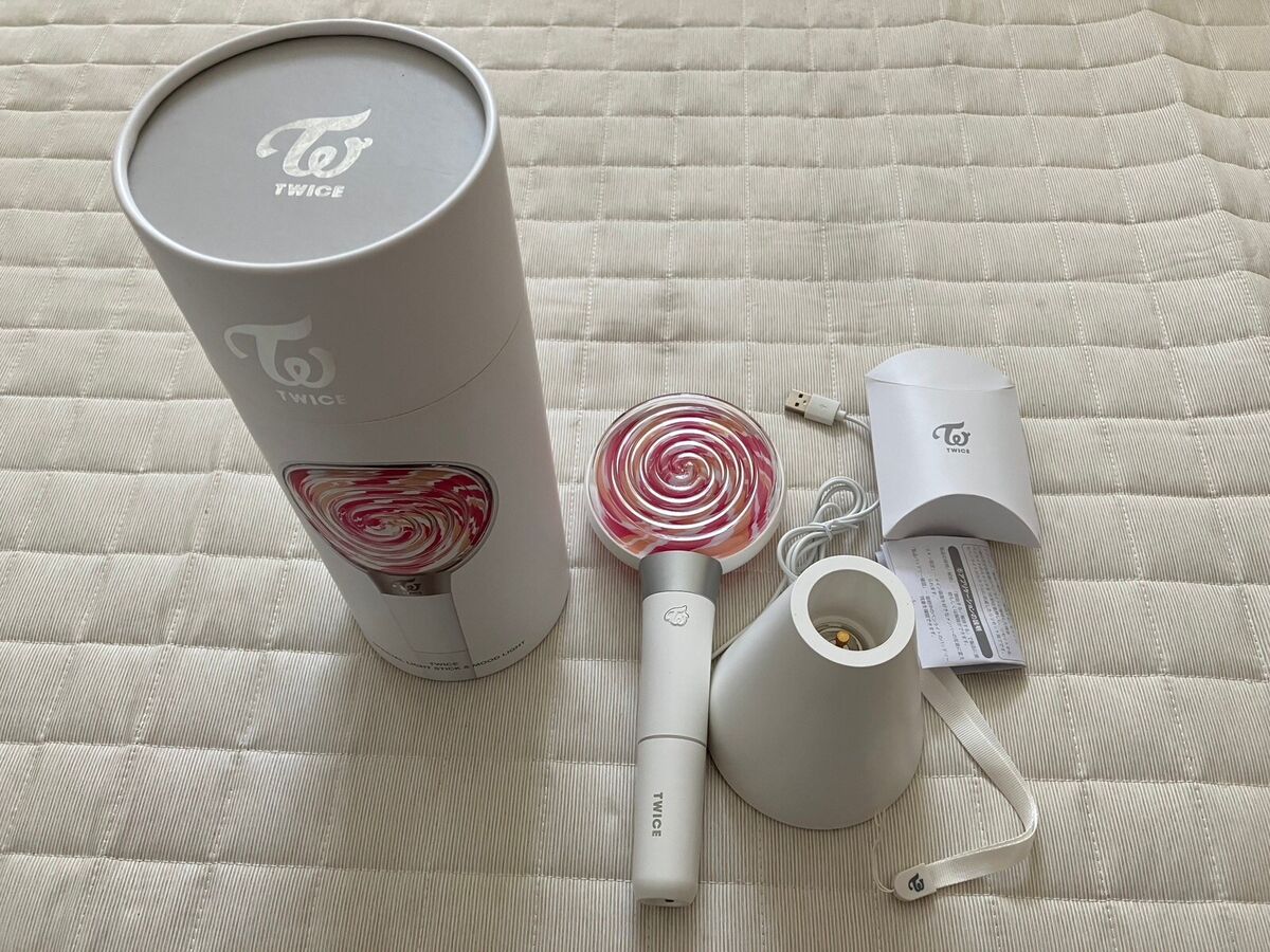 TWICE Official Light Stick CANDY BONG Mood Light Pen Light Dome Tour 2019