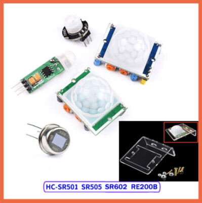 5-Pack HC-SR501 PIR Infrared Motion Sensor Module – Adjustable Pyroelectric Detector For Arduino & DIY Projects – IR Body Motion Detection