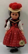 Vintage Doll West German Wilhelm TRACHTEN Doll Eyes Open/Close With Tag