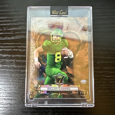 2024 Wild Card 7 Card Studs 7 /7 ebay 1/1 PRC RC Rookie - Dillon Gabriel