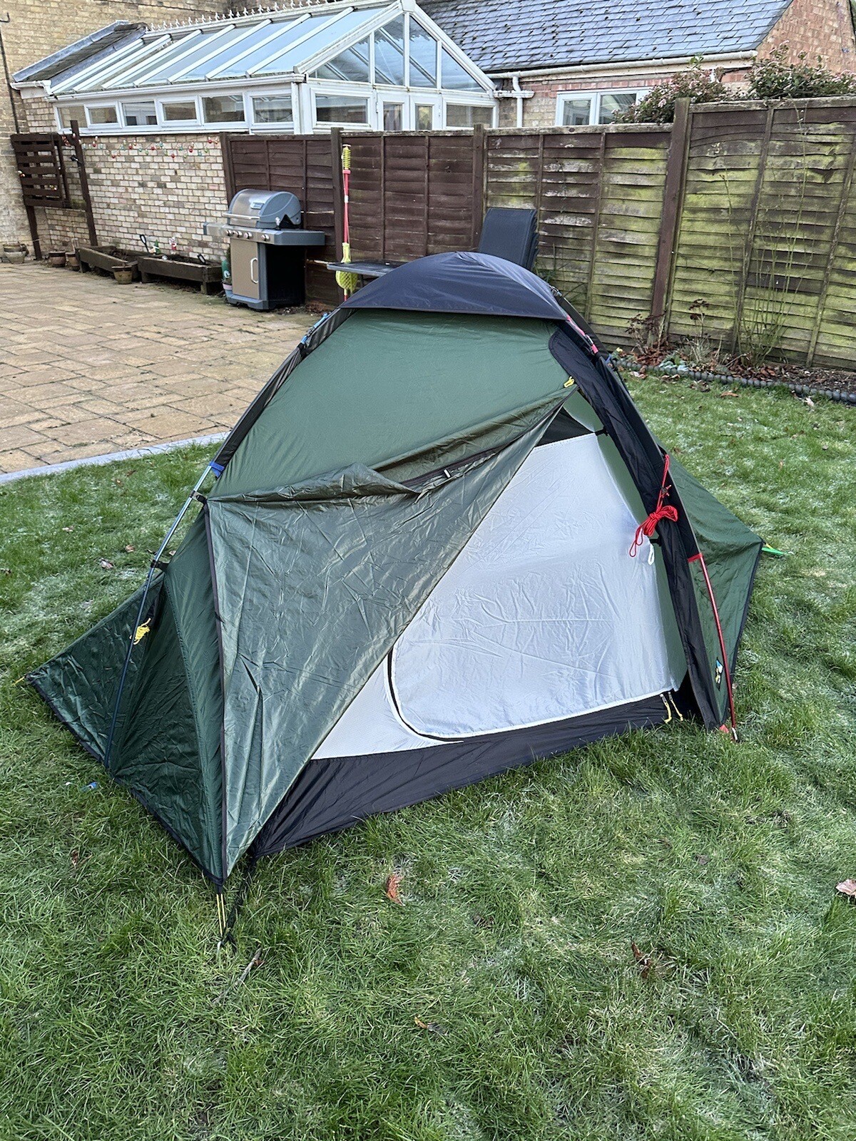 Terra Nova Pioneer 2 Tent Inc Footprint DAC Pole Edition. Hardly Used