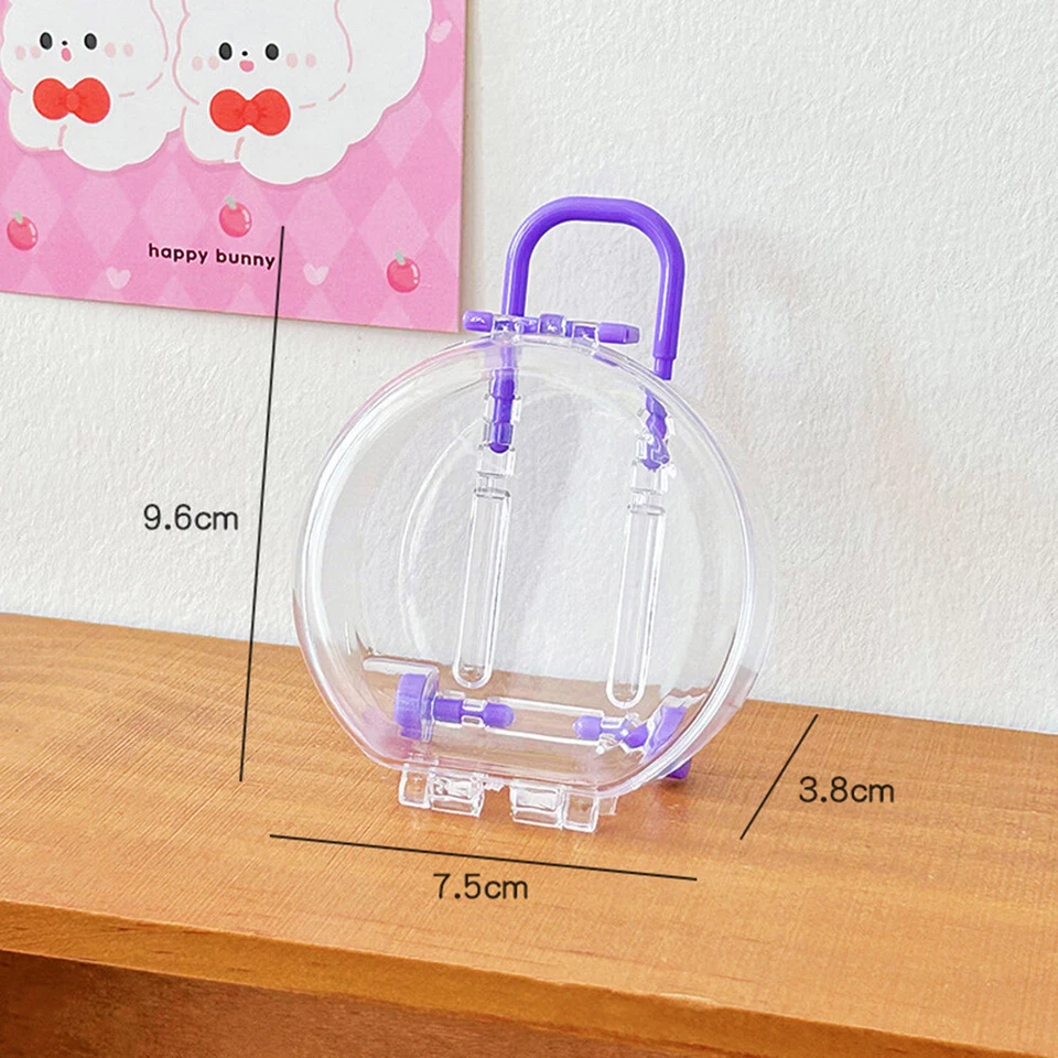 Trolley Box Storage Box Circular Storage Box Jewelry Box Storage Box Mini η - Image 2 of 4