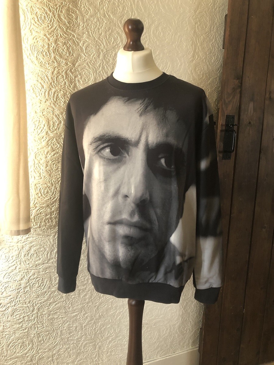 Scarface Tony Montana Sweatshirt Jumper Pull & Bear Mens Size