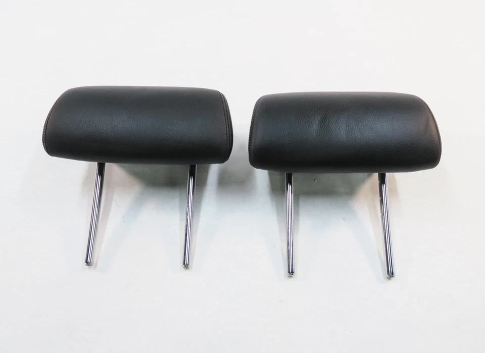 BMW M5 2008 ///M (E60) trasero izquierdo y derecho ///M juego de reposacabezas asiento deportivo-2 (negro) Foto 2 de 4