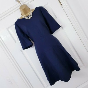 navy blue work dresses uk