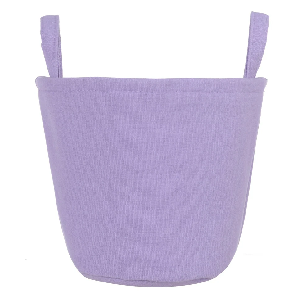 Decorative Fabric Basket - Purple - Image 2 of 4