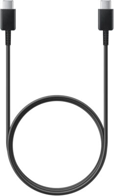 3ft/1M USB Type-C to Type-C Fast Charging Cable Data Sync Black NEW
