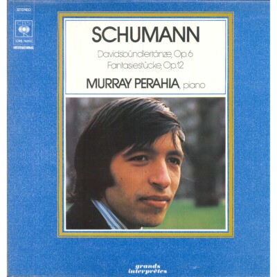 Schumann, Perahia LP Vinyl Davidsbundlertanze, Op. 6 / Fantasiestucke, Op. 12