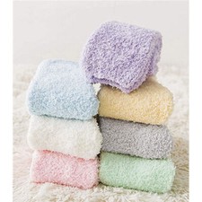 6Pairs Ladies Women Winter Warm Soft Fluffy Bed Socks Lounge Slipper Fleece Sock