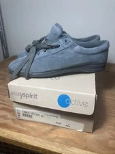 Women’s Easy Spirit US Size 7 1/2 7.5 Active Comfort Shoes Grey Leather