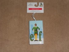 NEW, Hallmark BUDDY THE ELF FROM ELF Decoupage Christmas Ornament