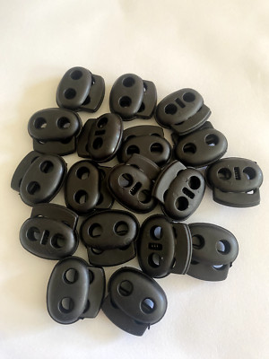 Kordelverschluss Knebelstopper Clip Klemme Kunststoff Kordelschnalle Schnürsenkel Kleidung